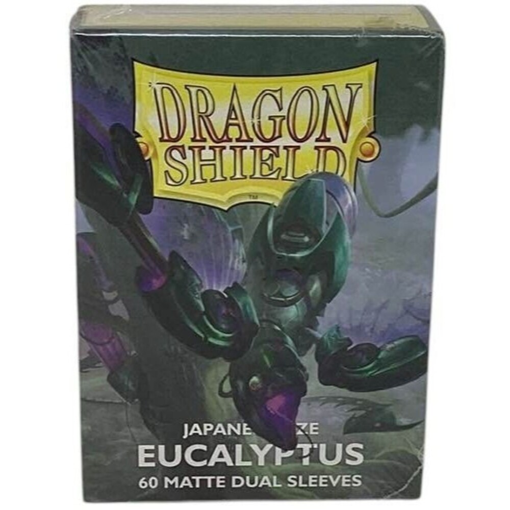 Dragon Shield Japanese Size Eucalyptus 60 Matte Dual Sleeves Lehel 15149 NW